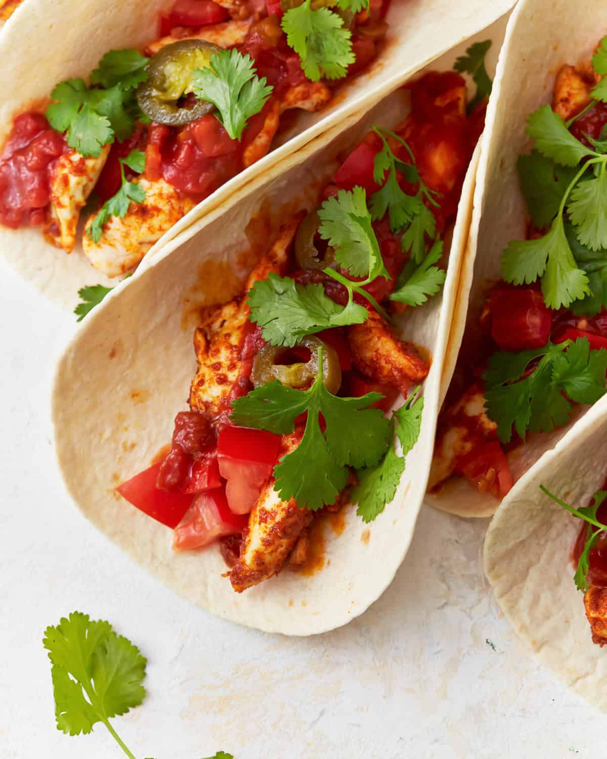 Soft Chicken Tacos