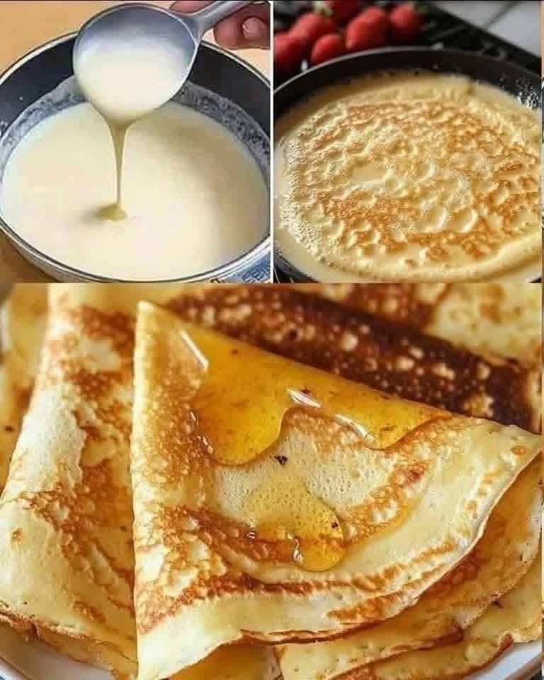 Fluffy Homemade Pancakes
