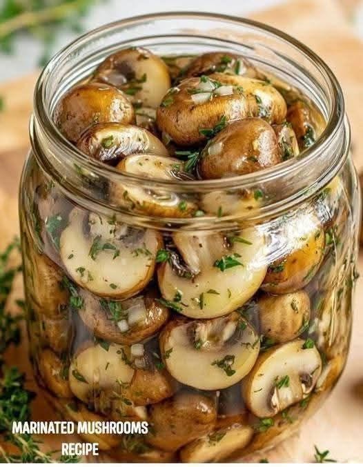 Marinated Mushrooms Recipe