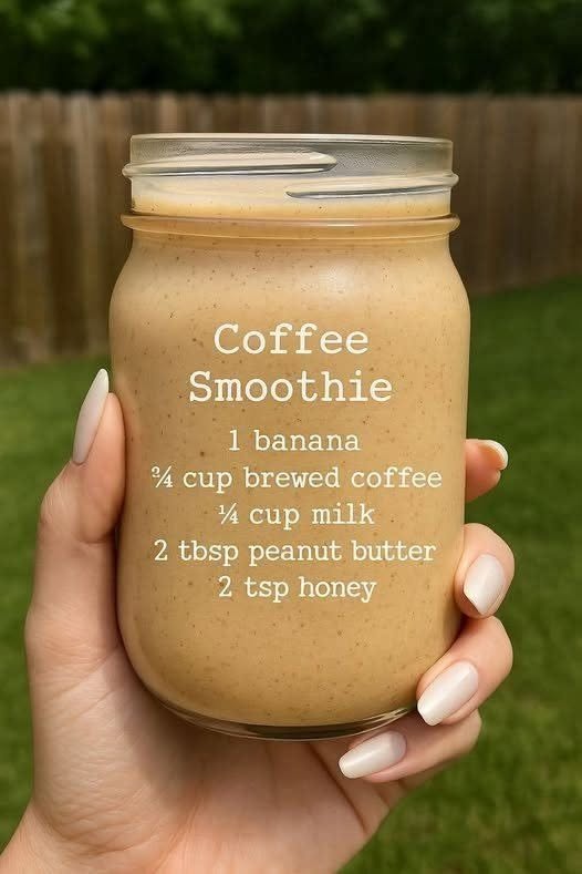Morning Energy Coffee Smoothie,,,